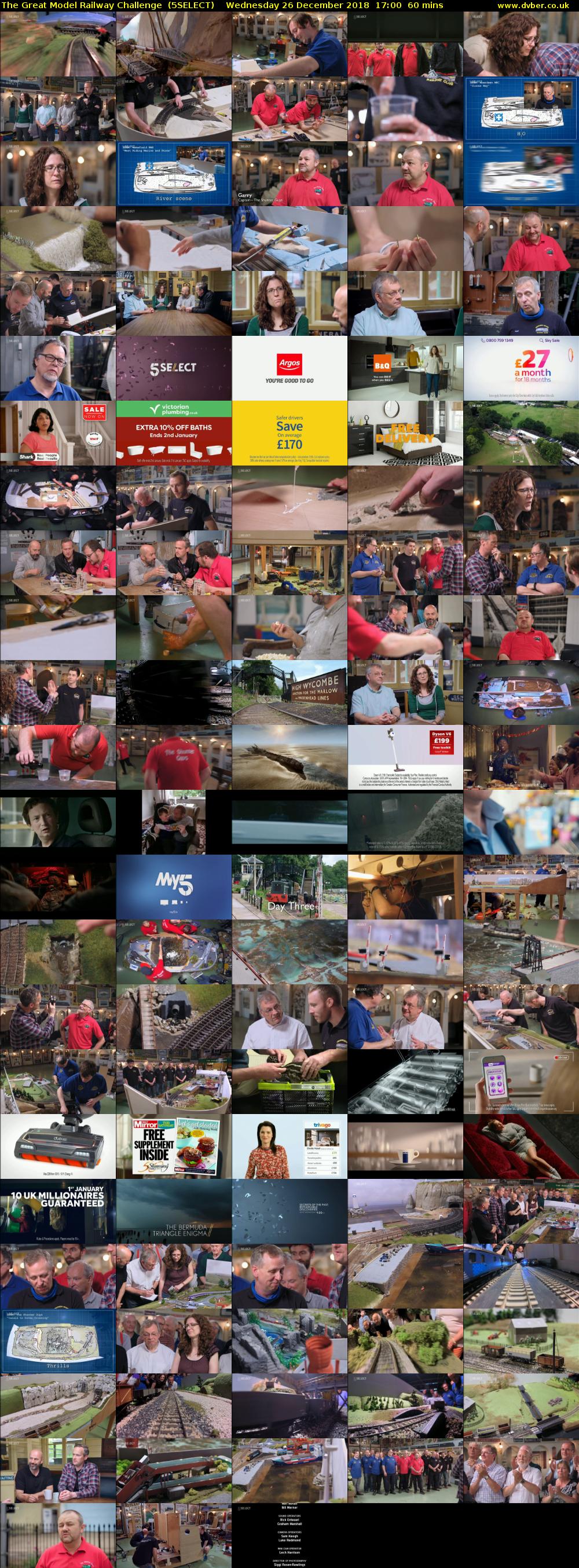 The Great Model Railway Challenge  (5SELECT) Wednesday 26 December 2018 17:00 - 18:00