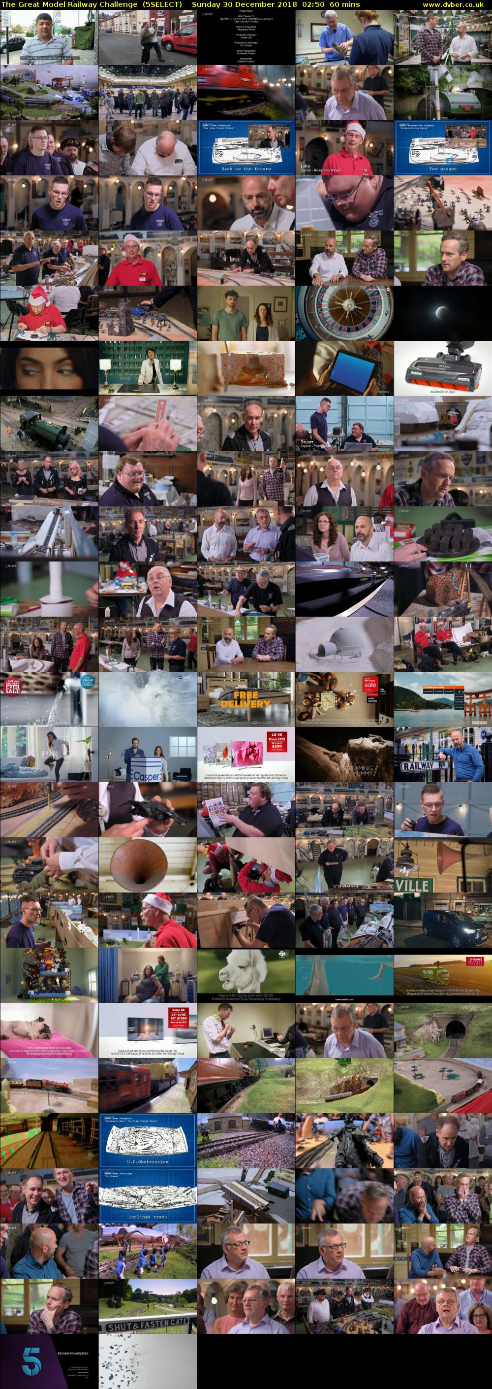 The Great Model Railway Challenge  (5SELECT) Sunday 30 December 2018 02:50 - 03:50