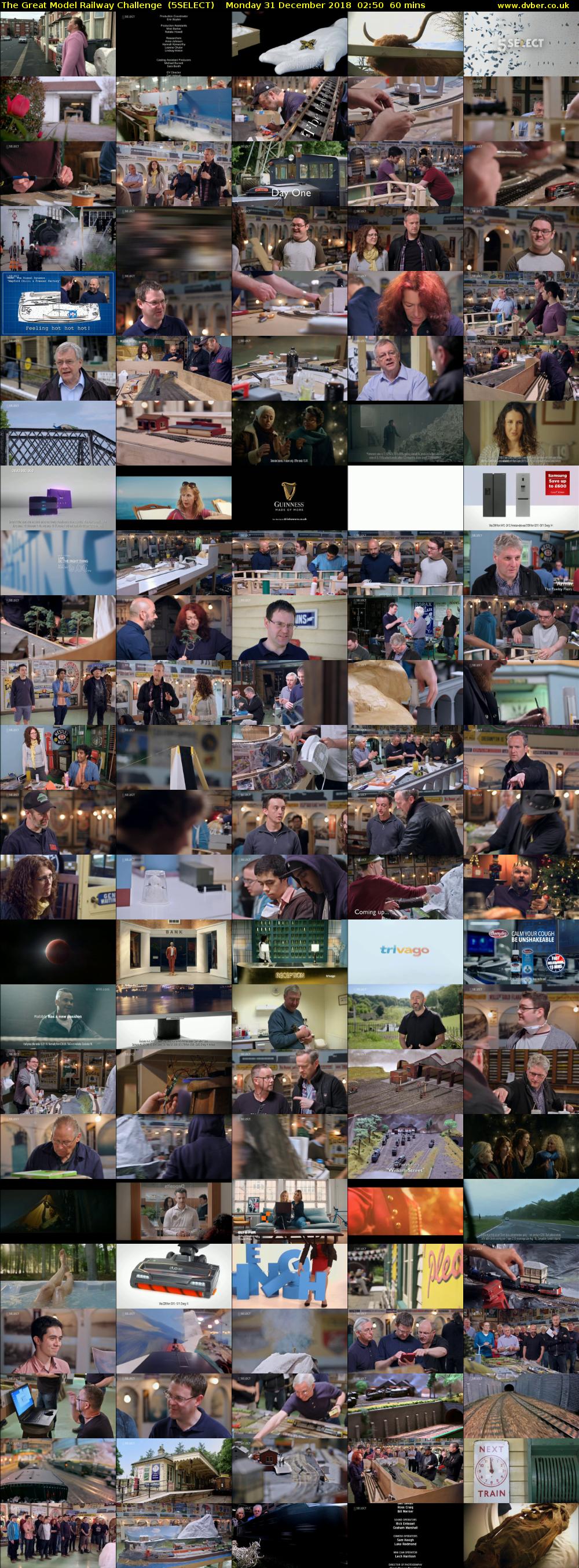 The Great Model Railway Challenge  (5SELECT) Monday 31 December 2018 02:50 - 03:50