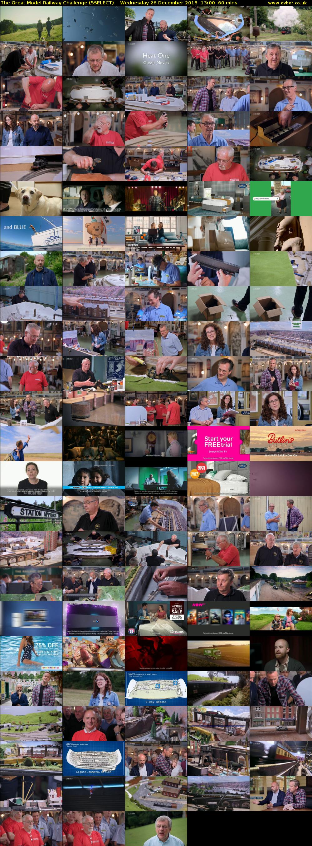 The Great Model Railway Challenge (5SELECT) Wednesday 26 December 2018 13:00 - 14:00