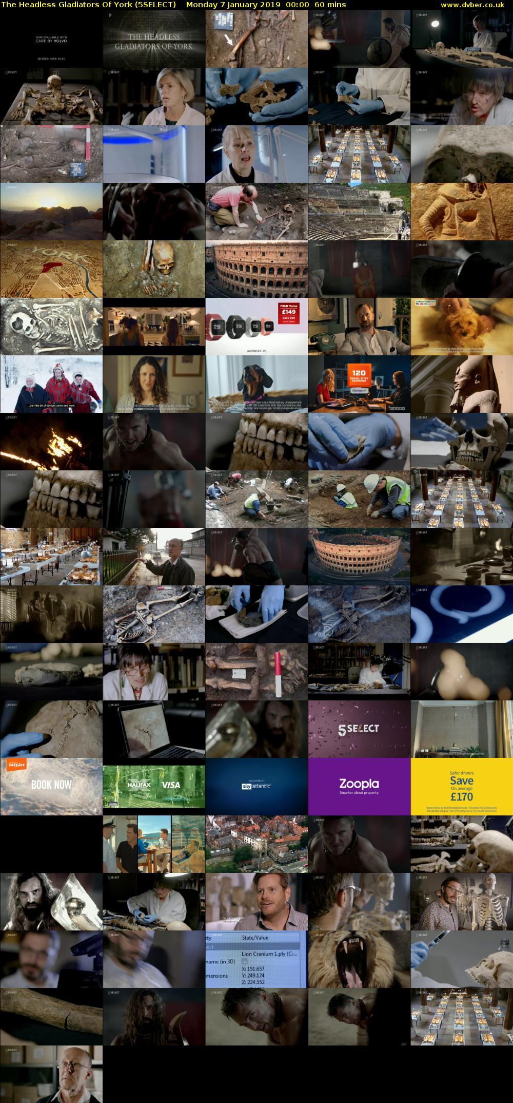 The Headless Gladiators Of York (5SELECT) Monday 7 January 2019 00:00 - 01:00