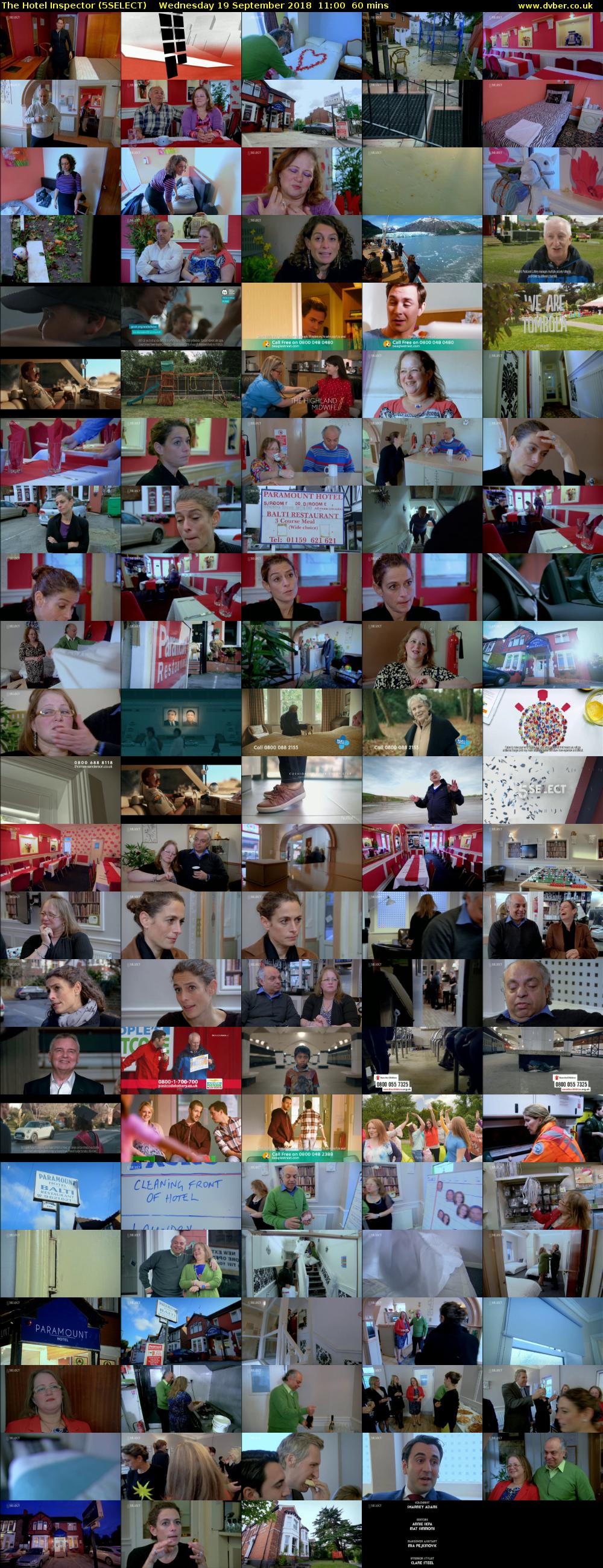 The Hotel Inspector (5SELECT) Wednesday 19 September 2018 11:00 - 12:00