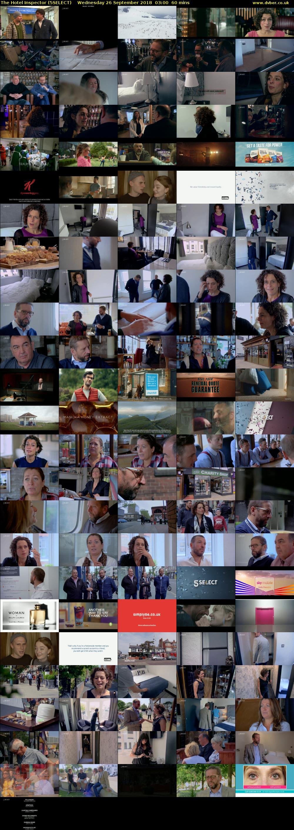 The Hotel Inspector (5SELECT) Wednesday 26 September 2018 03:00 - 04:00