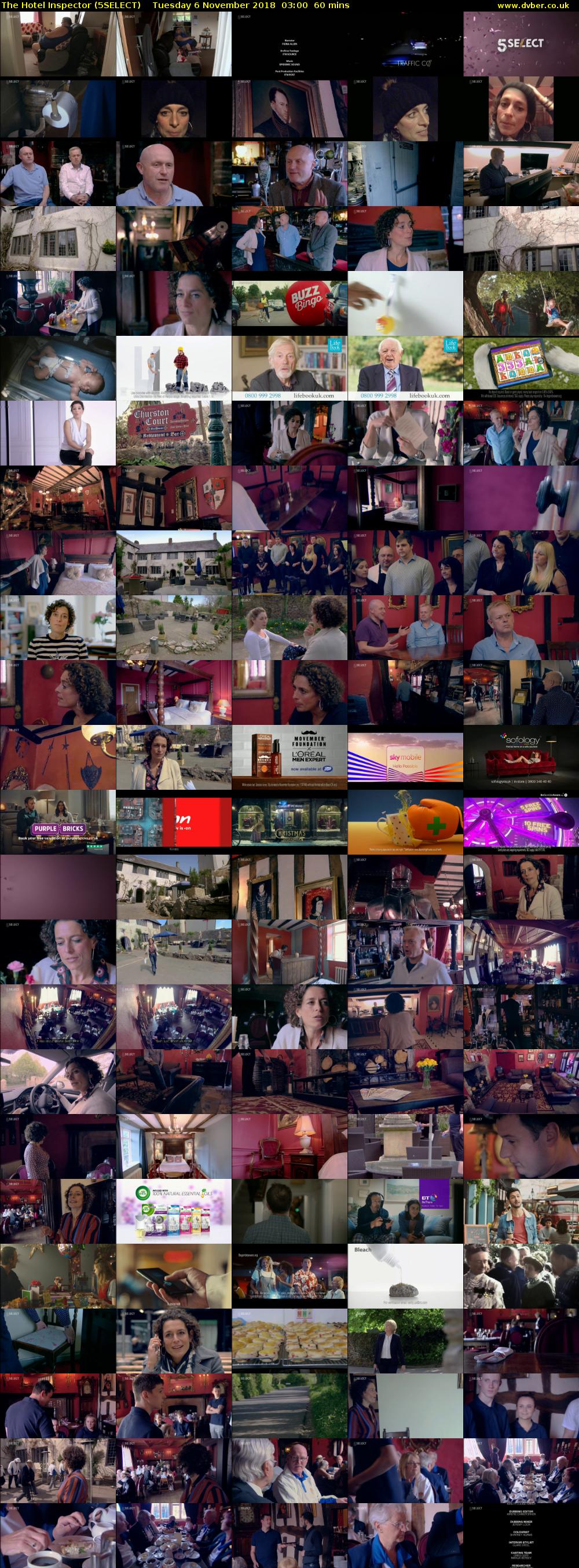 The Hotel Inspector (5SELECT) Tuesday 6 November 2018 03:00 - 04:00