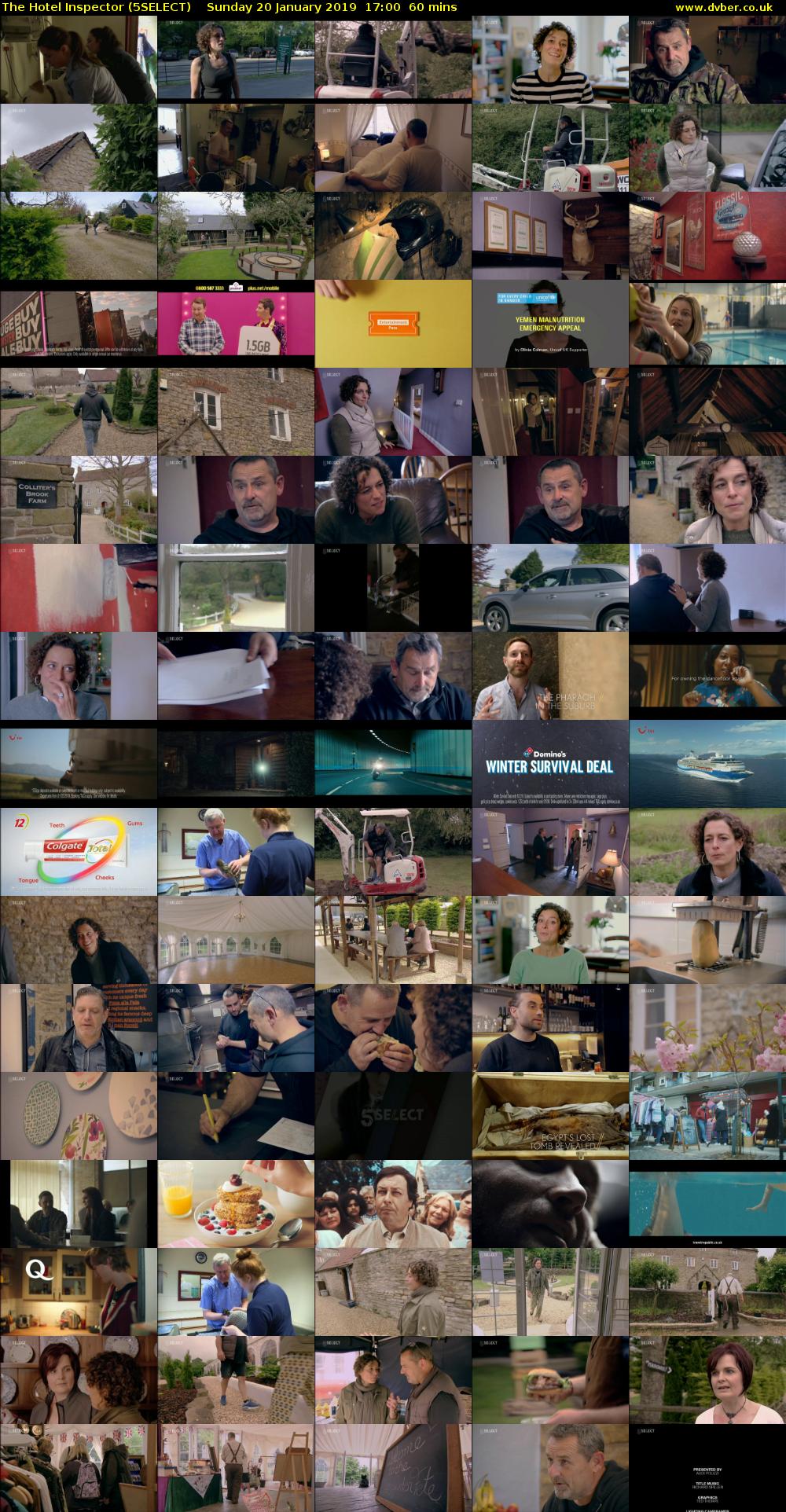 The Hotel Inspector (5SELECT) Sunday 20 January 2019 17:00 - 18:00