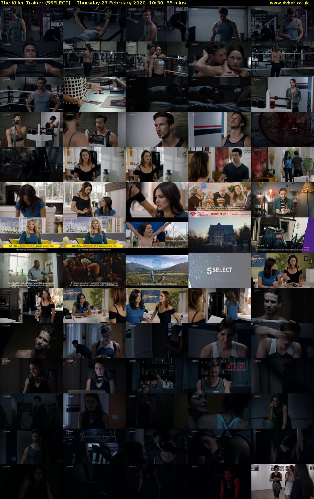 The Killer Trainer (5SELECT) Thursday 27 February 2020 10:30 - 11:05