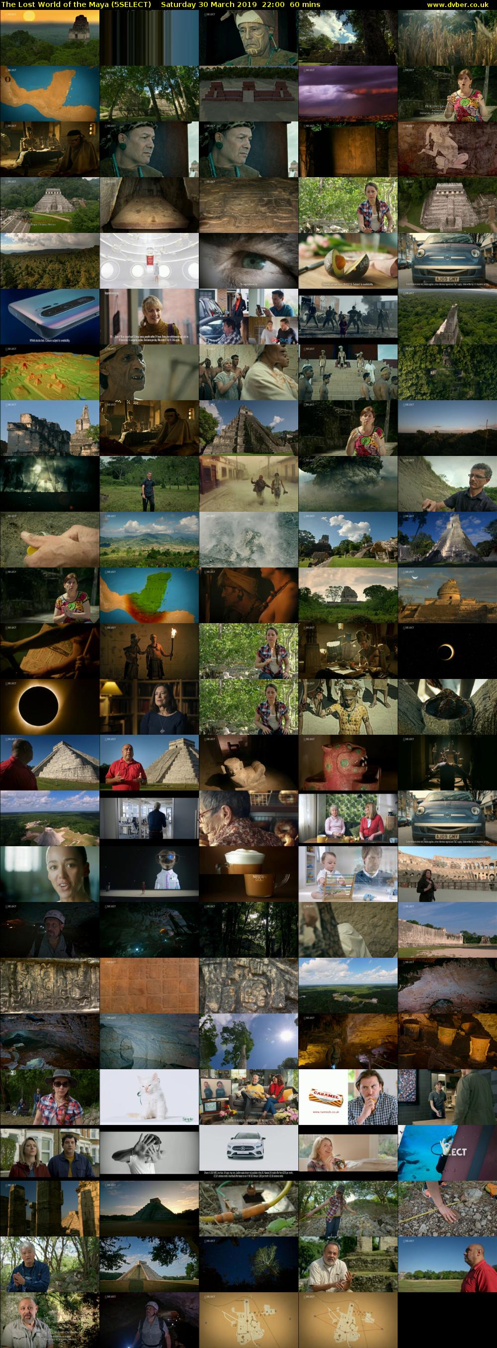 The Lost World of the Maya (5SELECT) Saturday 30 March 2019 22:00 - 23:00