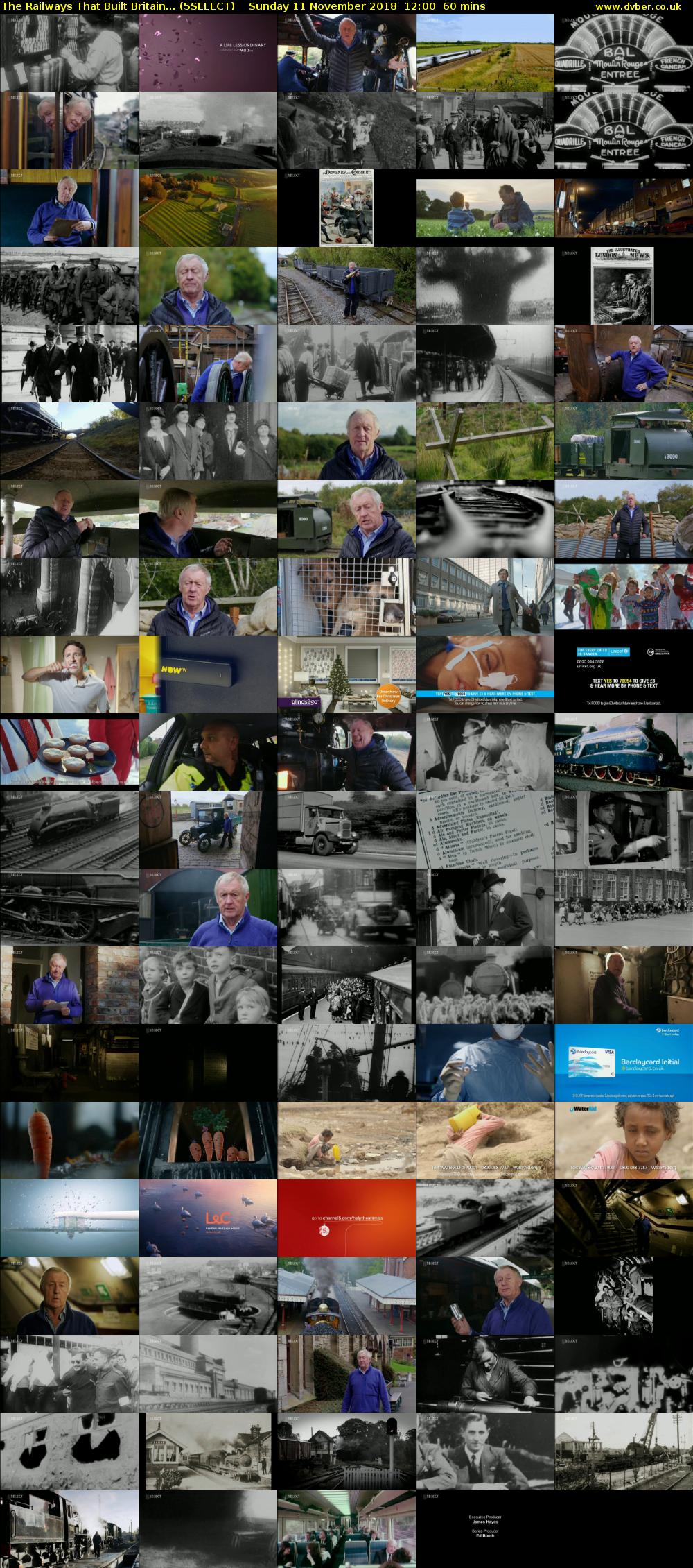 The Railways That Built Britain... (5SELECT) Sunday 11 November 2018 12:00 - 13:00