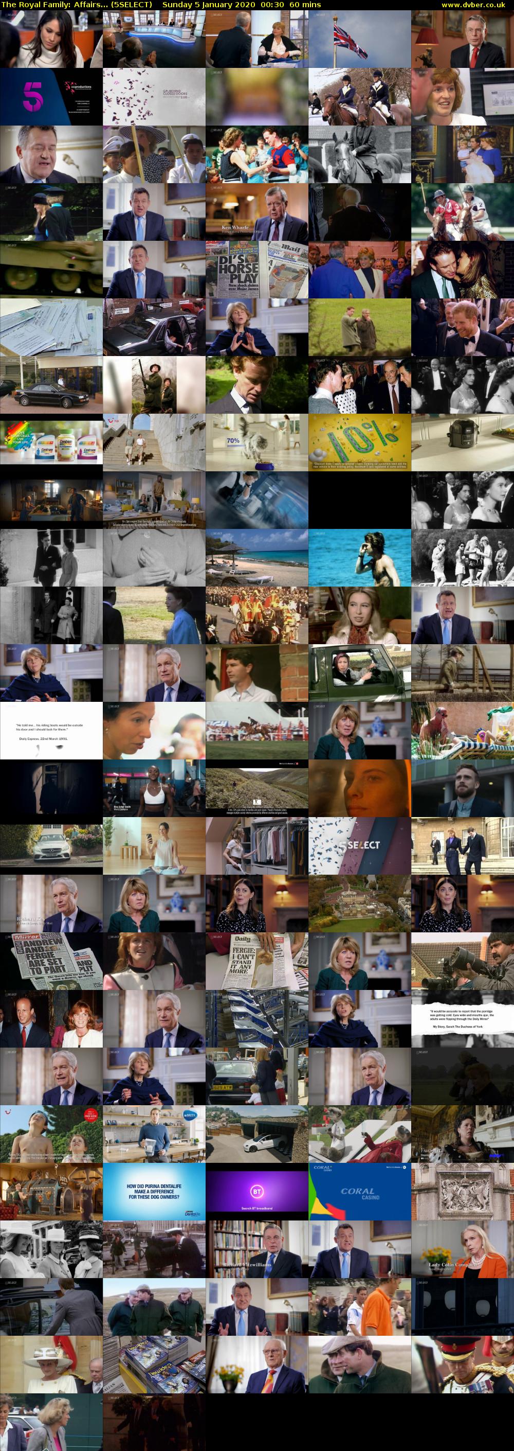 The Royal Family: Affairs... (5SELECT) Sunday 5 January 2020 00:30 - 01:30
