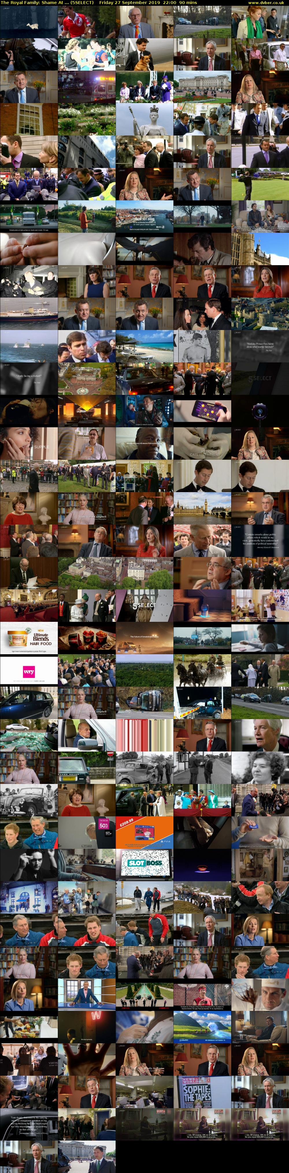 The Royal Family: Shame At ... (5SELECT) Friday 27 September 2019 22:00 - 23:30
