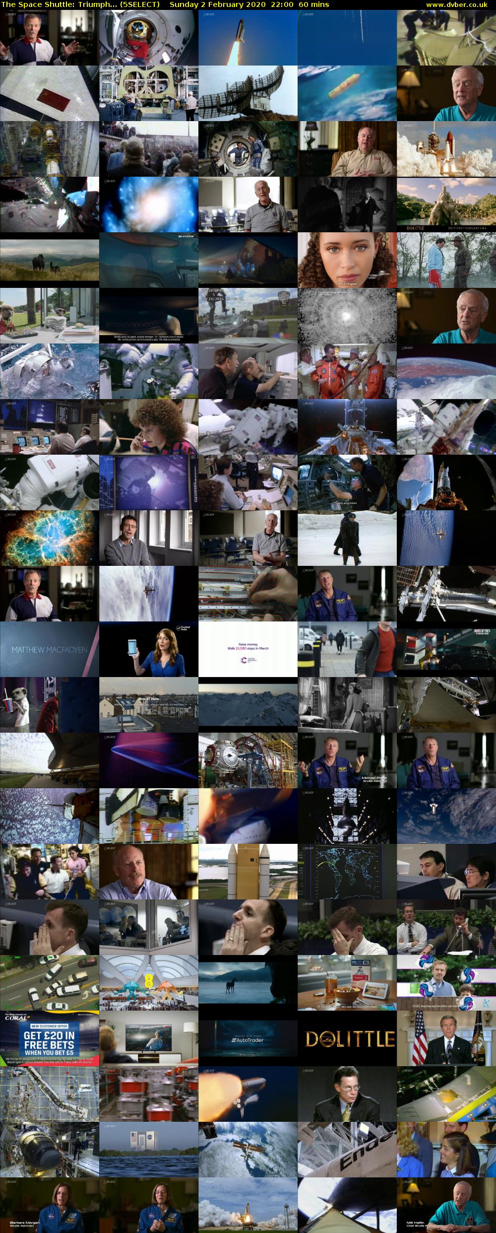 The Space Shuttle: Triumph... (5SELECT) Sunday 2 February 2020 22:00 - 23:00