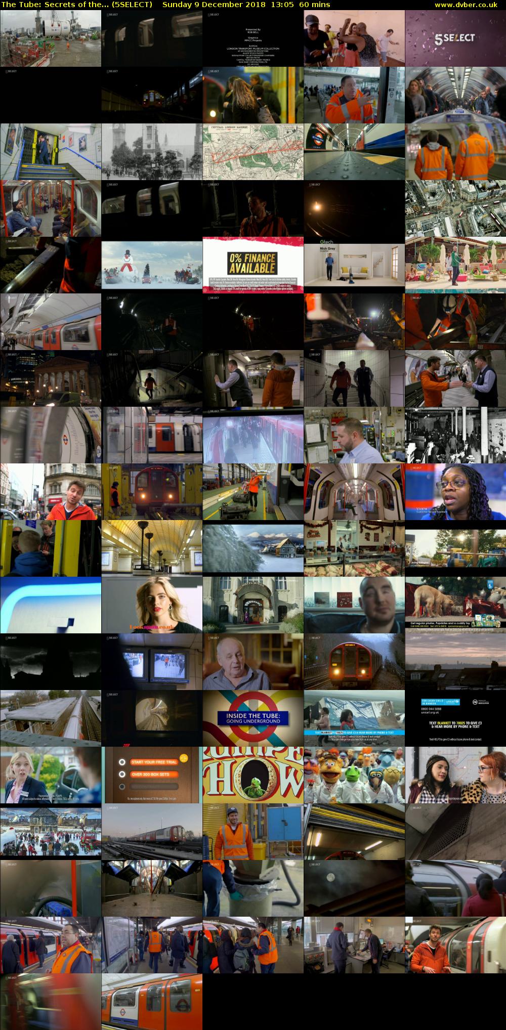 The Tube: Secrets of the... (5SELECT) Sunday 9 December 2018 13:05 - 14:05