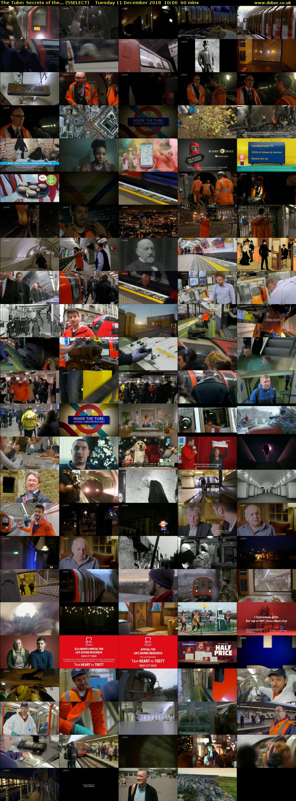 The Tube: Secrets of the... (5SELECT) Tuesday 11 December 2018 10:00 - 11:00