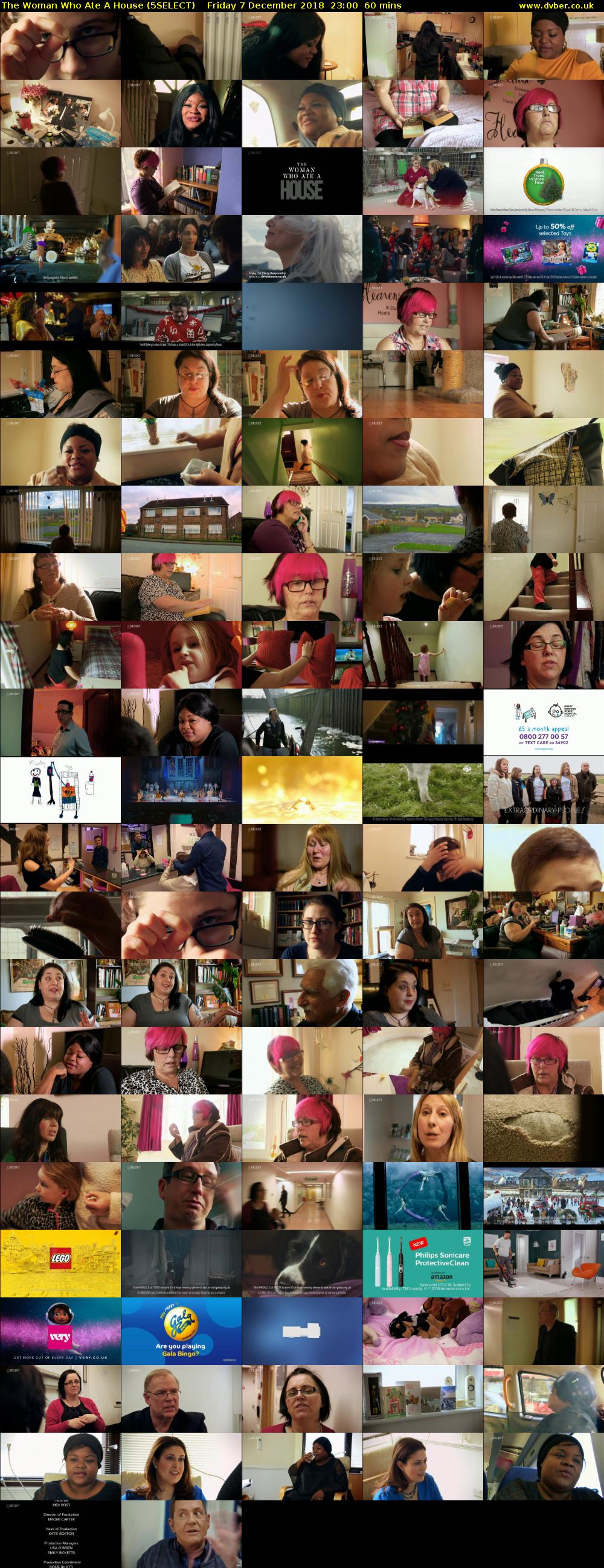 The Woman Who Ate A House (5SELECT) Friday 7 December 2018 23:00 - 00:00