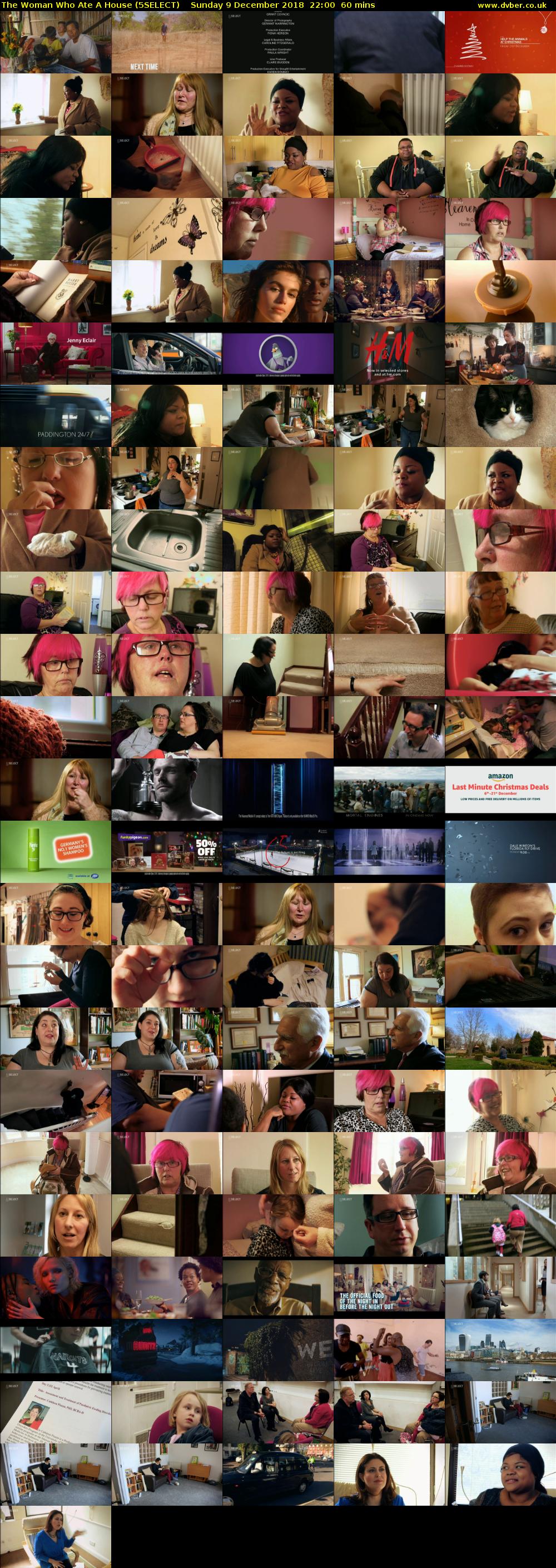 The Woman Who Ate A House (5SELECT) Sunday 9 December 2018 22:00 - 23:00