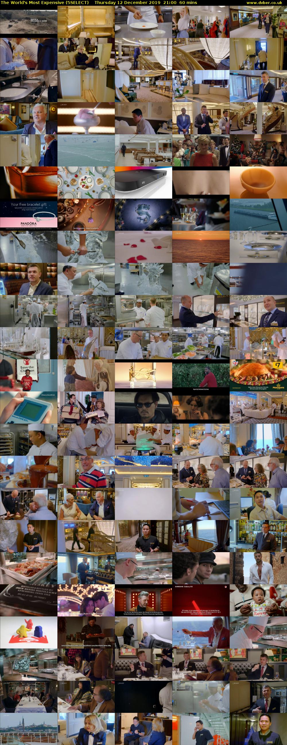 The World's Most Expensive (5SELECT) Thursday 12 December 2019 21:00 - 22:00