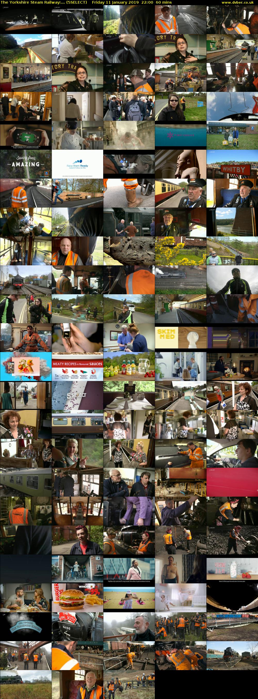 The Yorkshire Steam Railway:... (5SELECT) Friday 11 January 2019 22:00 - 23:00