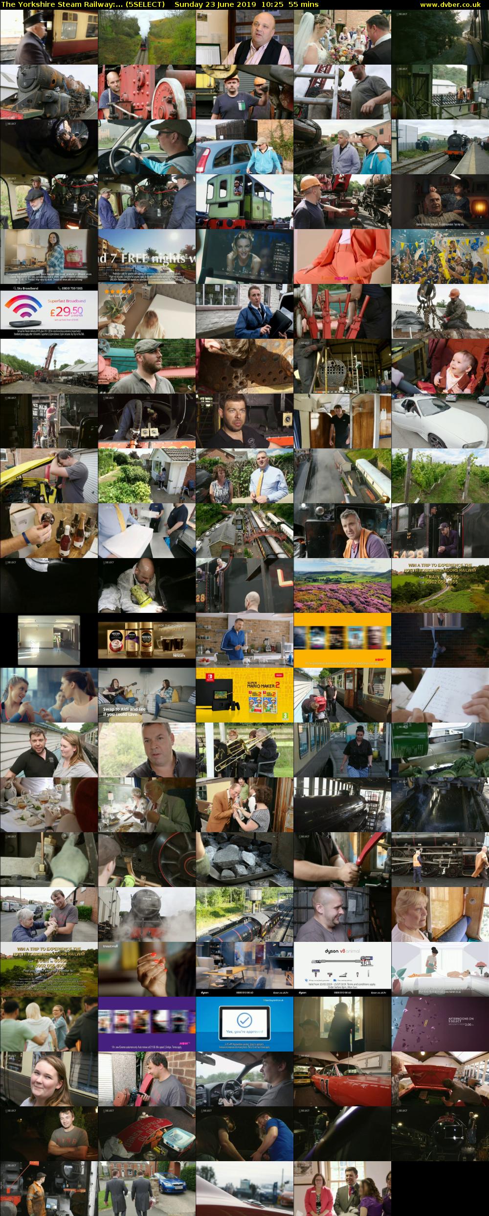 The Yorkshire Steam Railway:... (5SELECT) Sunday 23 June 2019 10:25 - 11:20