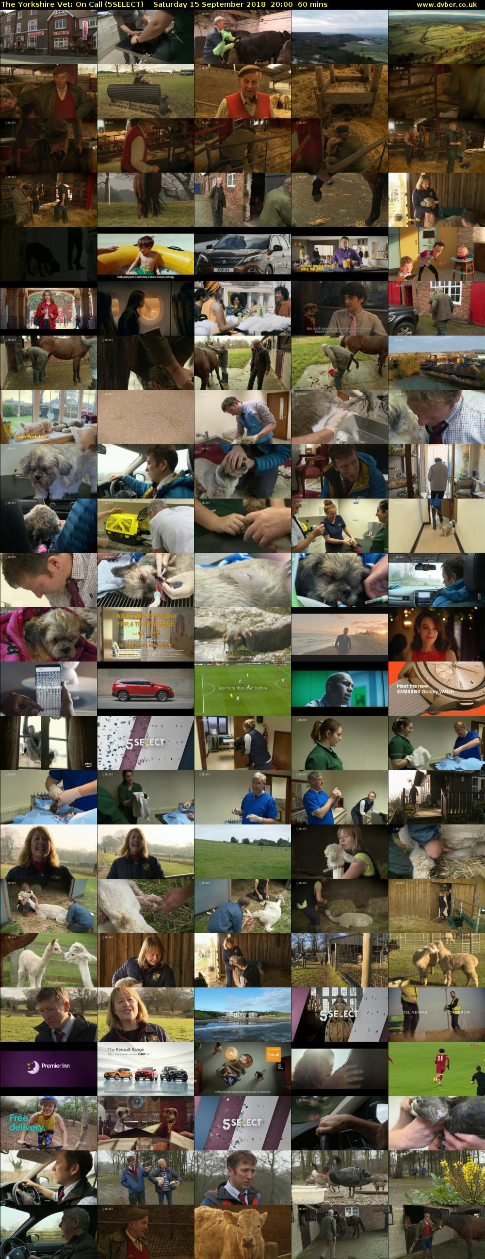 The Yorkshire Vet: On Call (5SELECT) Saturday 15 September 2018 20:00 - 21:00