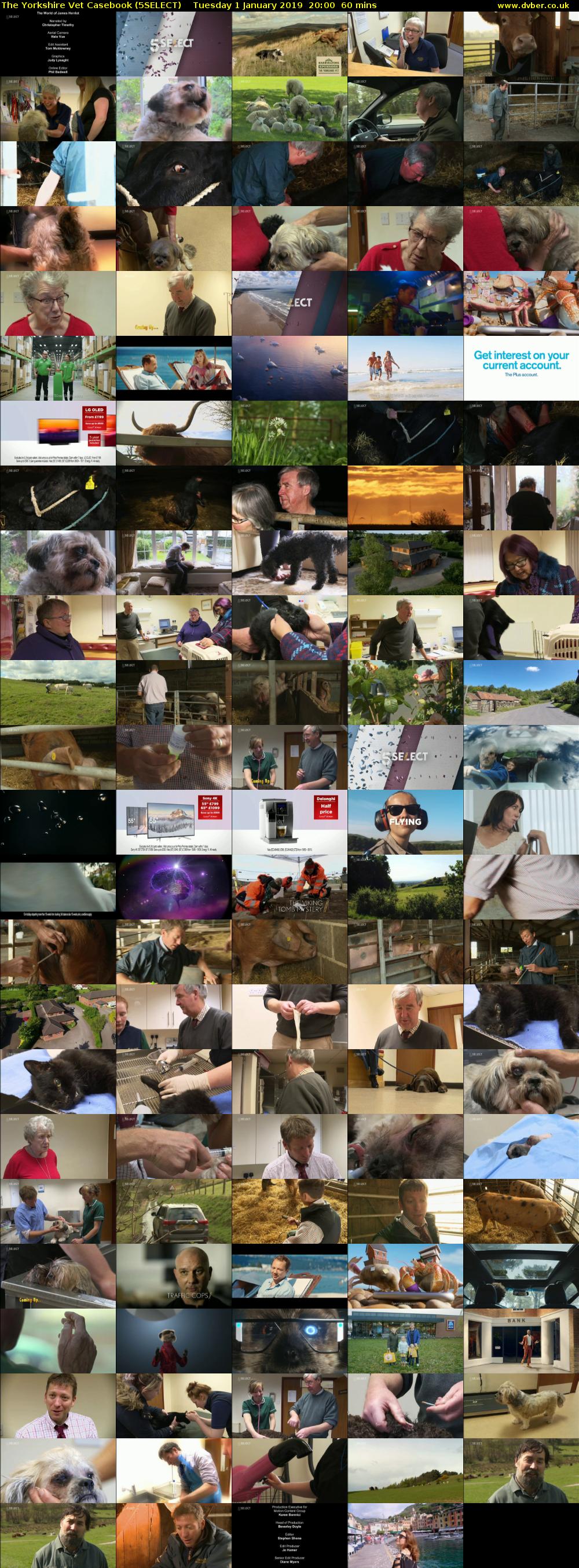 The Yorkshire Vet Casebook (5SELECT) Tuesday 1 January 2019 20:00 - 21:00