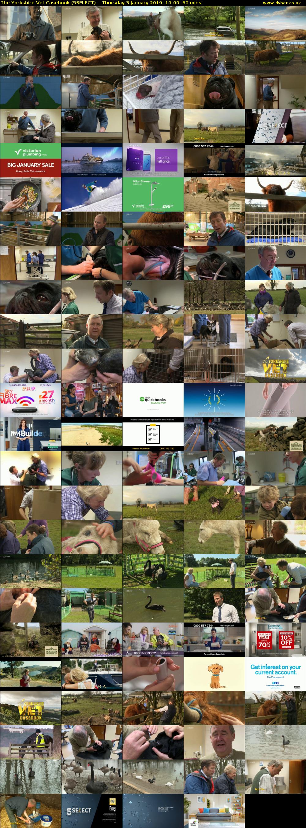 The Yorkshire Vet Casebook (5SELECT) Thursday 3 January 2019 10:00 - 11:00
