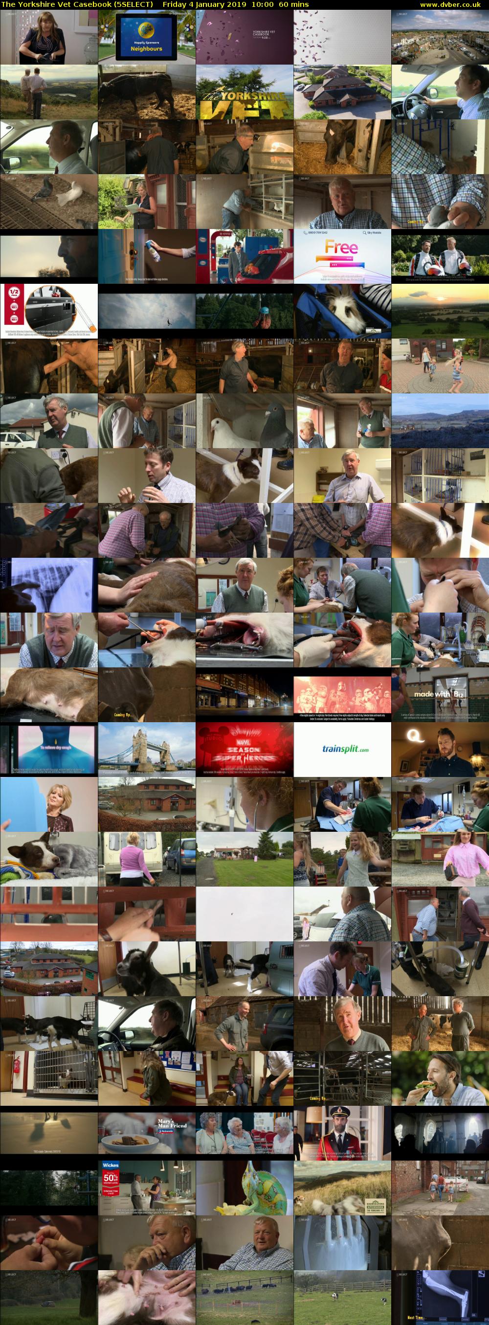 The Yorkshire Vet Casebook (5SELECT) Friday 4 January 2019 10:00 - 11:00