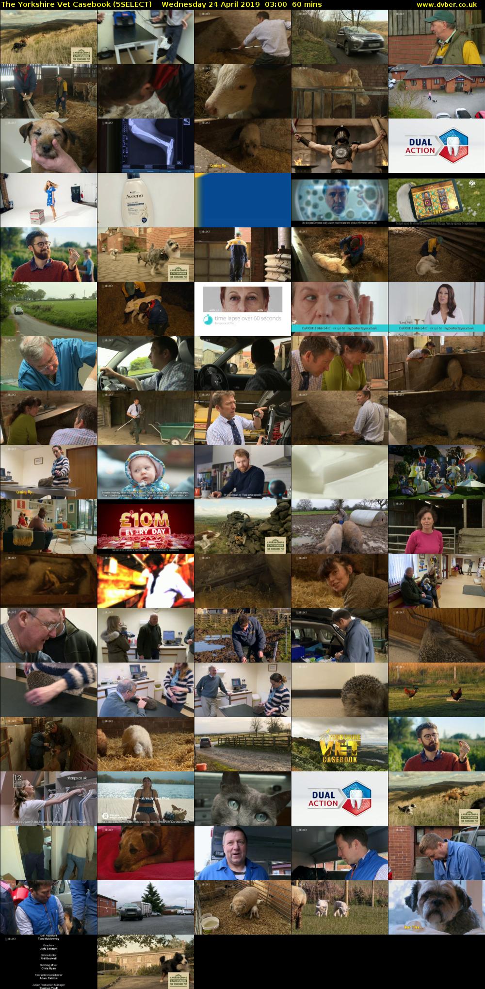 The Yorkshire Vet Casebook (5SELECT) Wednesday 24 April 2019 03:00 - 04:00