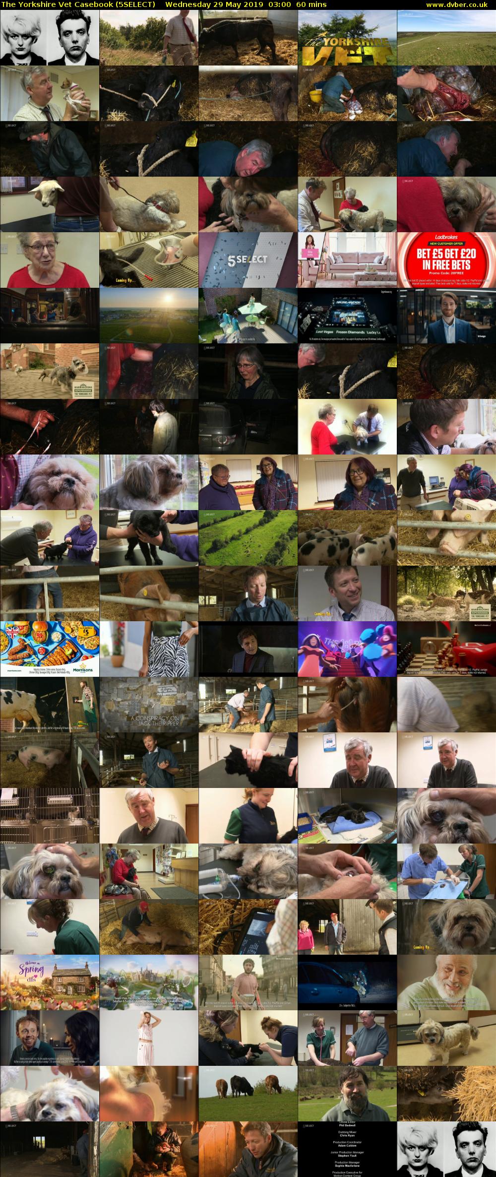 The Yorkshire Vet Casebook (5SELECT) Wednesday 29 May 2019 03:00 - 04:00