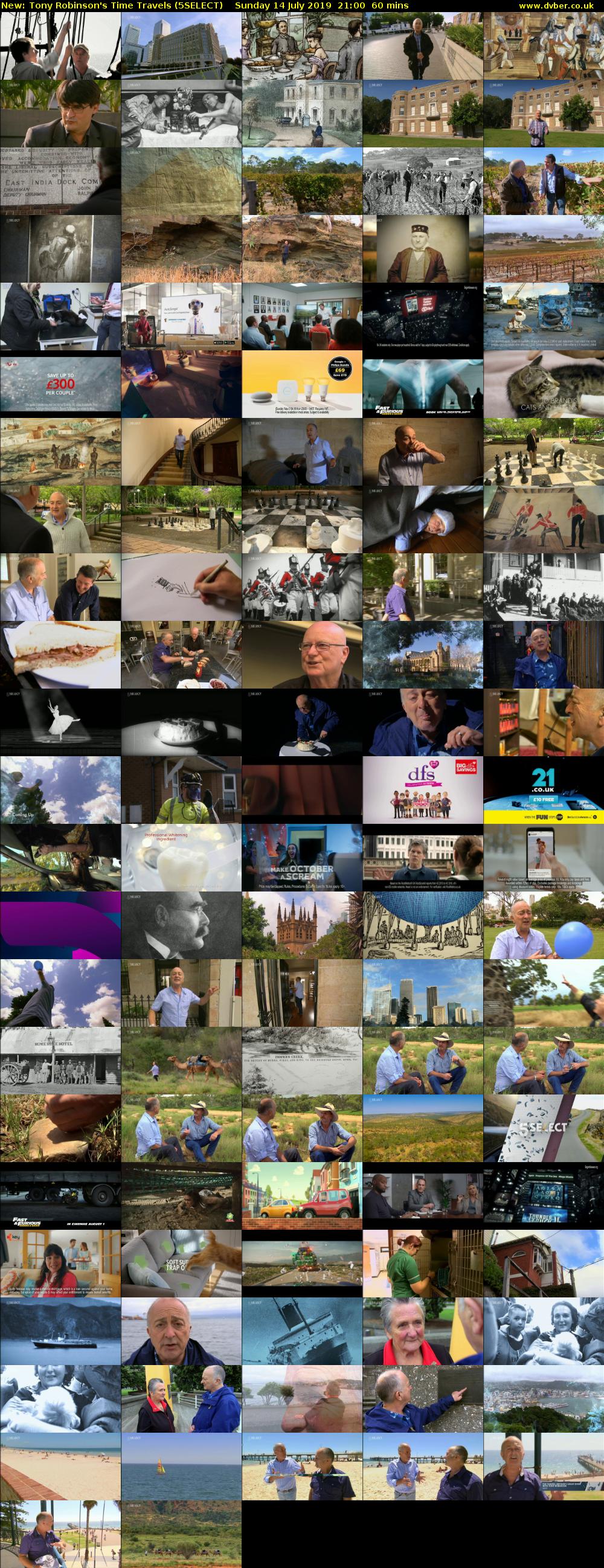 Tony Robinson's Time Travels (5SELECT) Sunday 14 July 2019 21:00 - 22:00