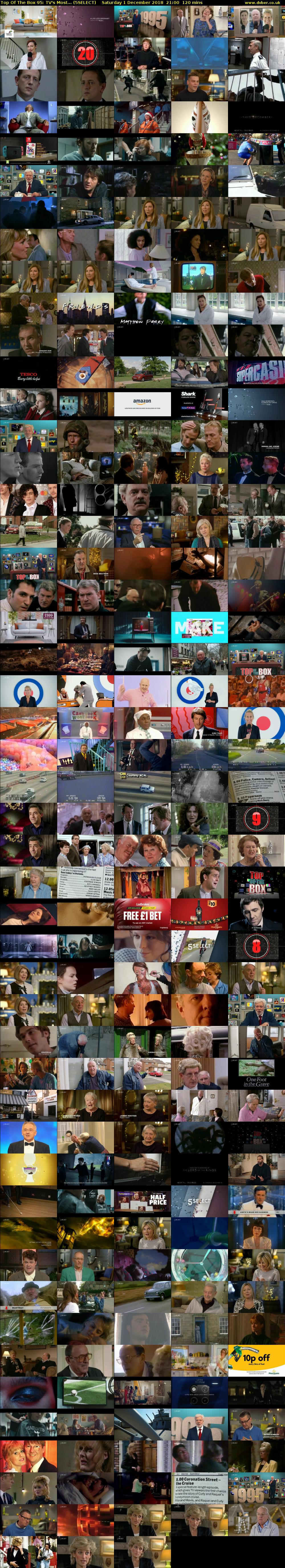 Top Of The Box 95: TV's Most... (5SELECT) Saturday 1 December 2018 21:00 - 23:00