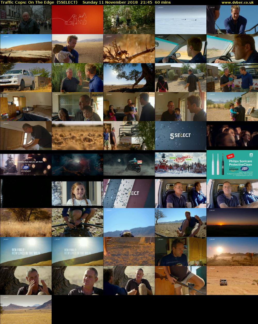 Traffic Cops: On The Edge  (5SELECT) Sunday 11 November 2018 21:45 - 22:45