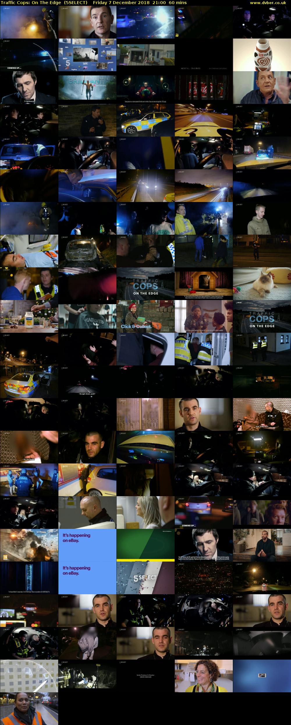 Traffic Cops: On The Edge  (5SELECT) Friday 7 December 2018 21:00 - 22:00