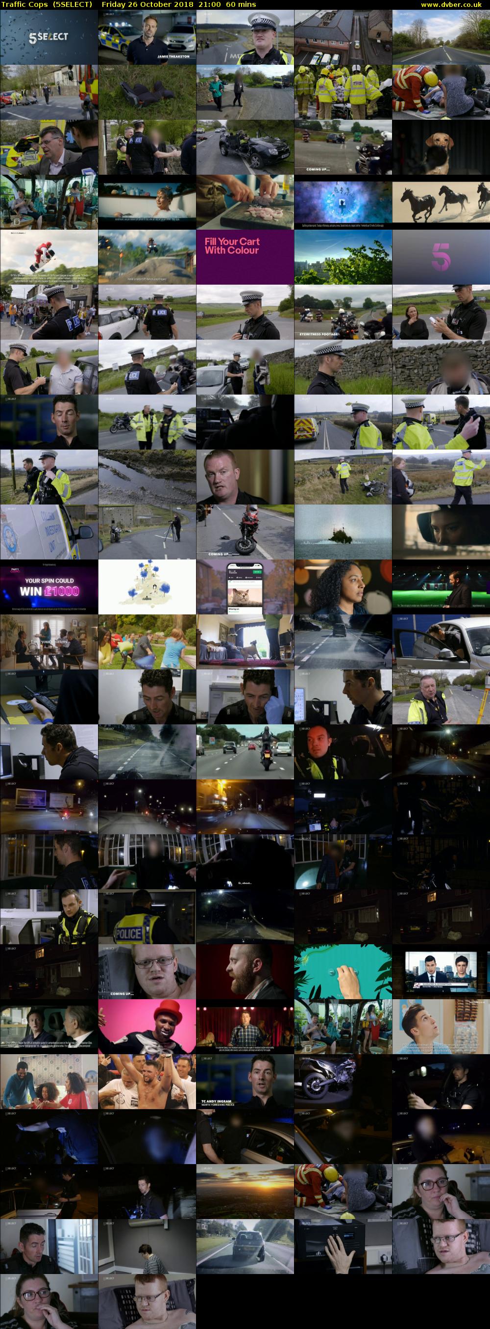 Traffic Cops  (5SELECT) Friday 26 October 2018 21:00 - 22:00