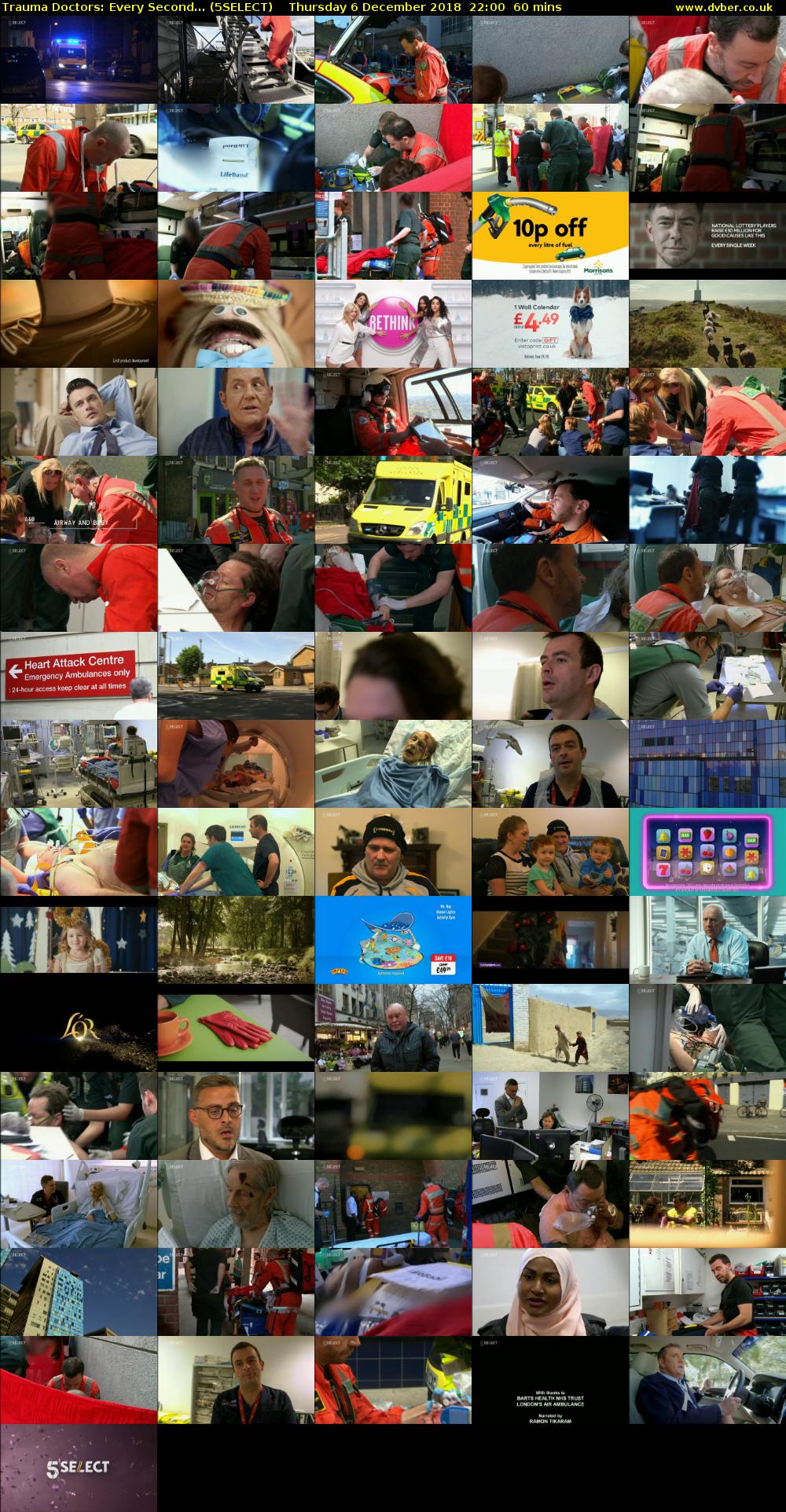 Trauma Doctors: Every Second... (5SELECT) Thursday 6 December 2018 22:00 - 23:00