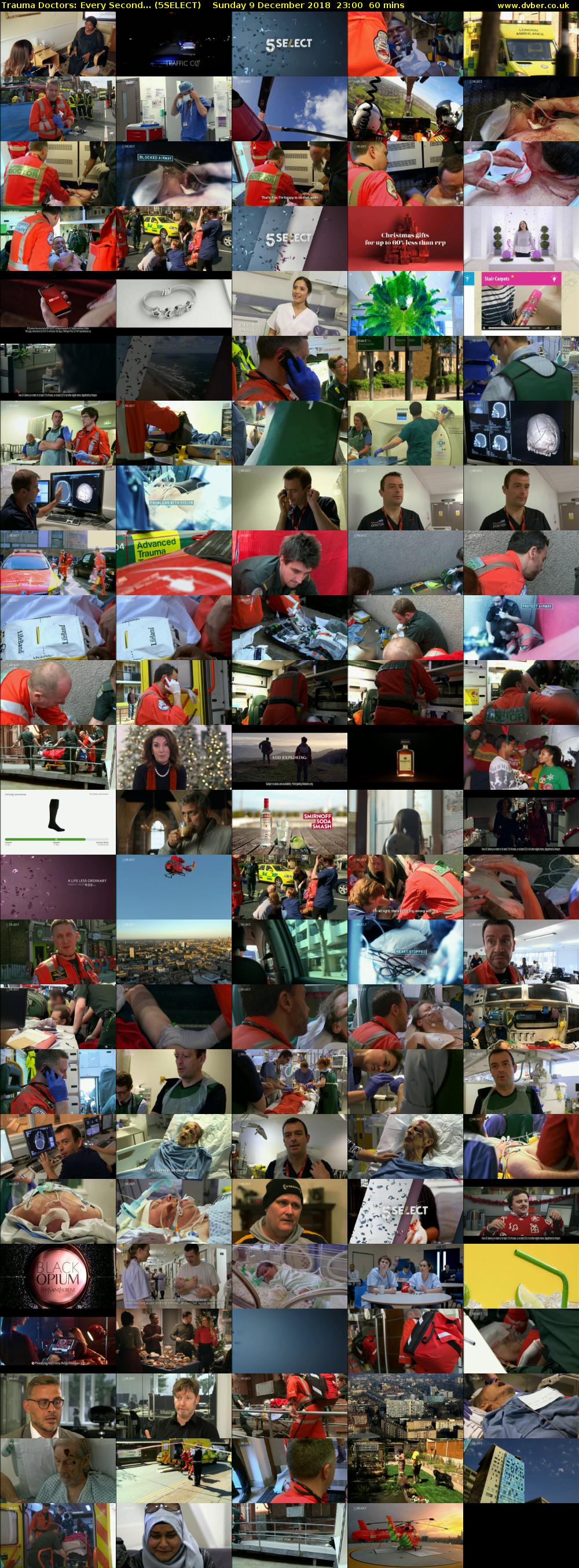 Trauma Doctors: Every Second... (5SELECT) Sunday 9 December 2018 23:00 - 00:00