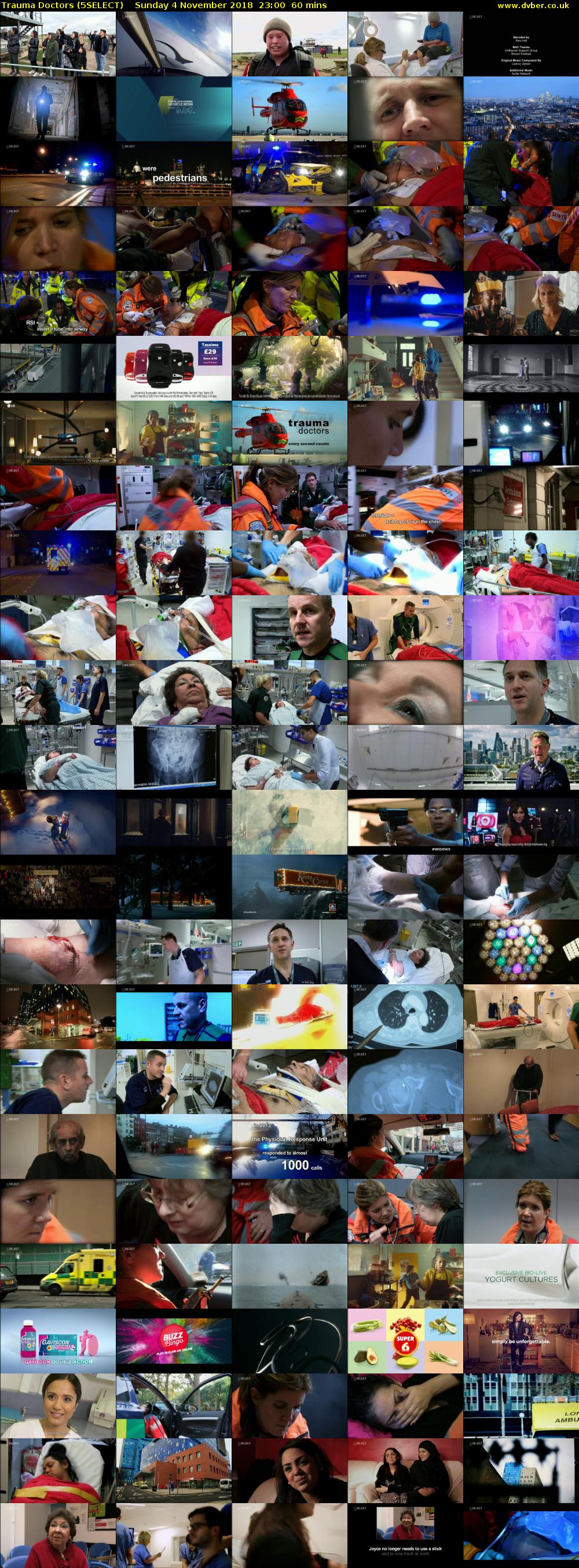 Trauma Doctors (5SELECT) Sunday 4 November 2018 23:00 - 00:00