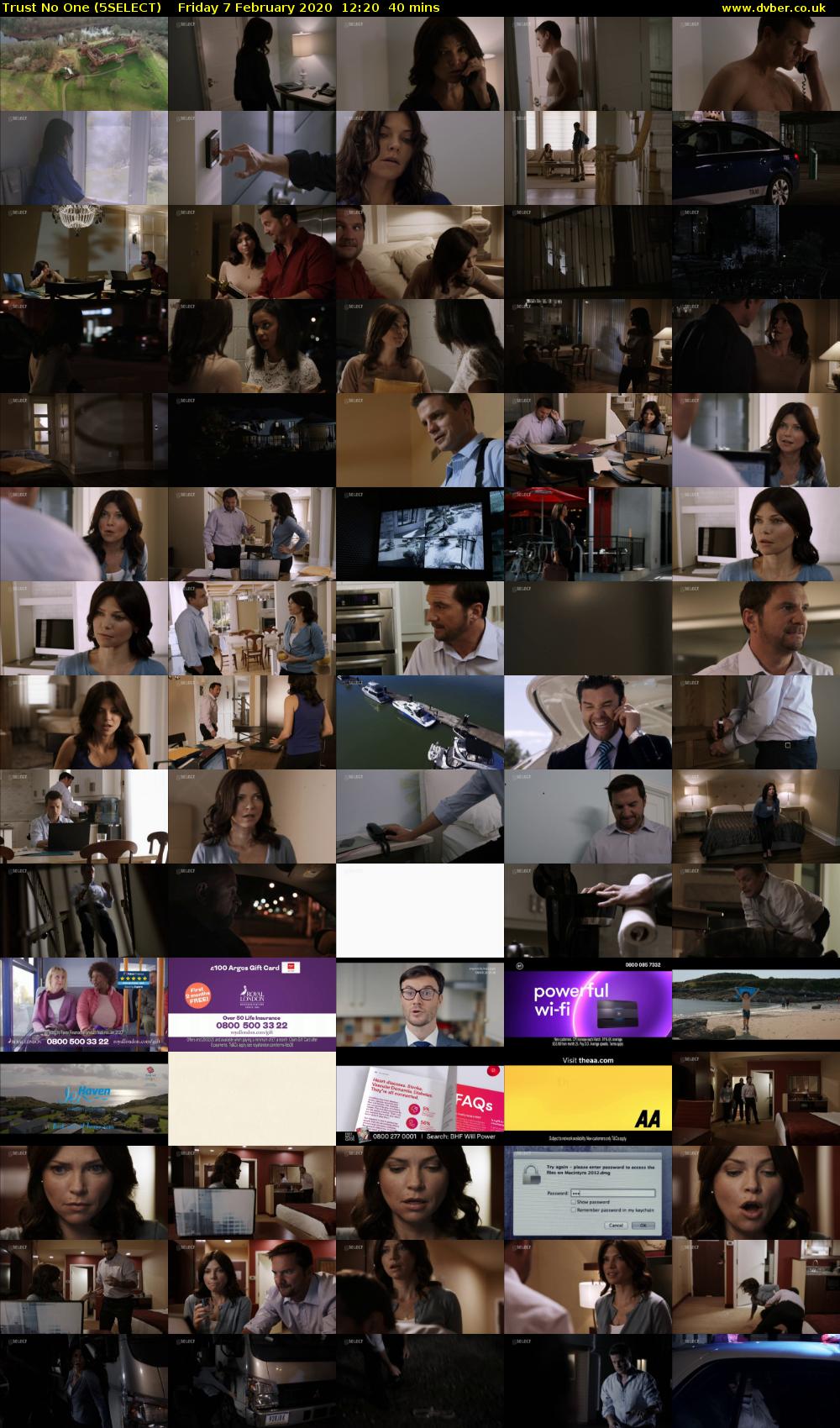 Trust No One (5SELECT) Friday 7 February 2020 12:20 - 13:00