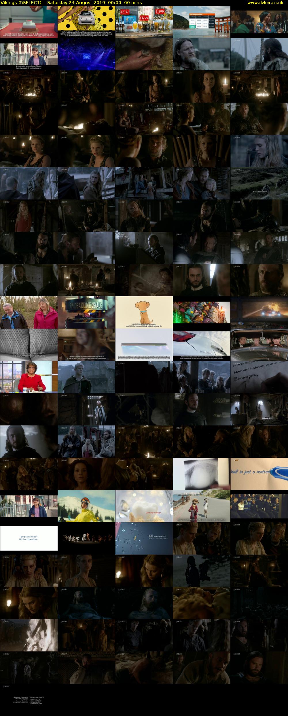 Vikings (5SELECT) Saturday 24 August 2019 00:00 - 01:00