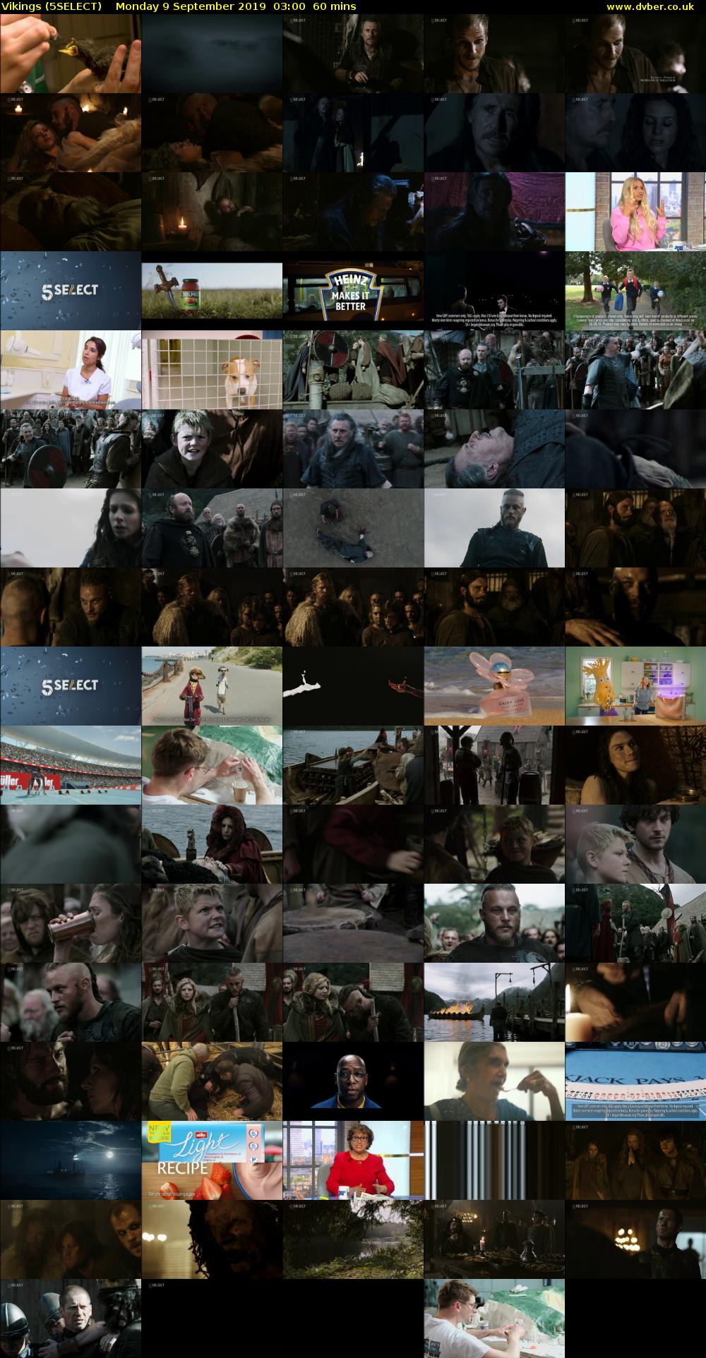 Vikings (5SELECT) Monday 9 September 2019 03:00 - 04:00