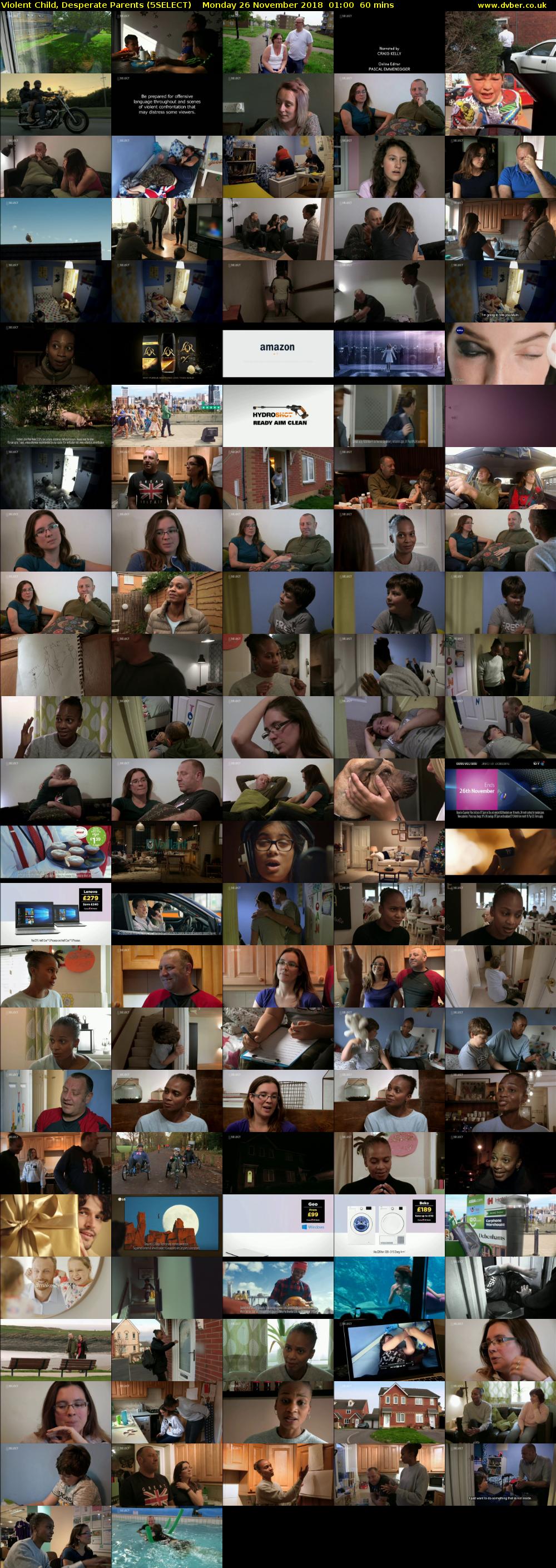 Violent Child, Desperate Parents (5SELECT) Monday 26 November 2018 01:00 - 02:00