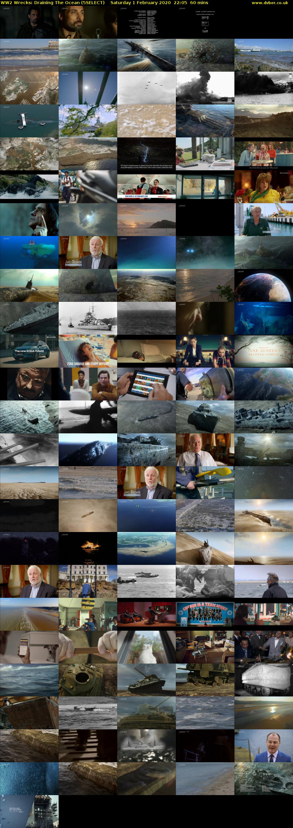 WW2 Wrecks: Draining The Ocean (5SELECT) Saturday 1 February 2020 22:05 - 23:05