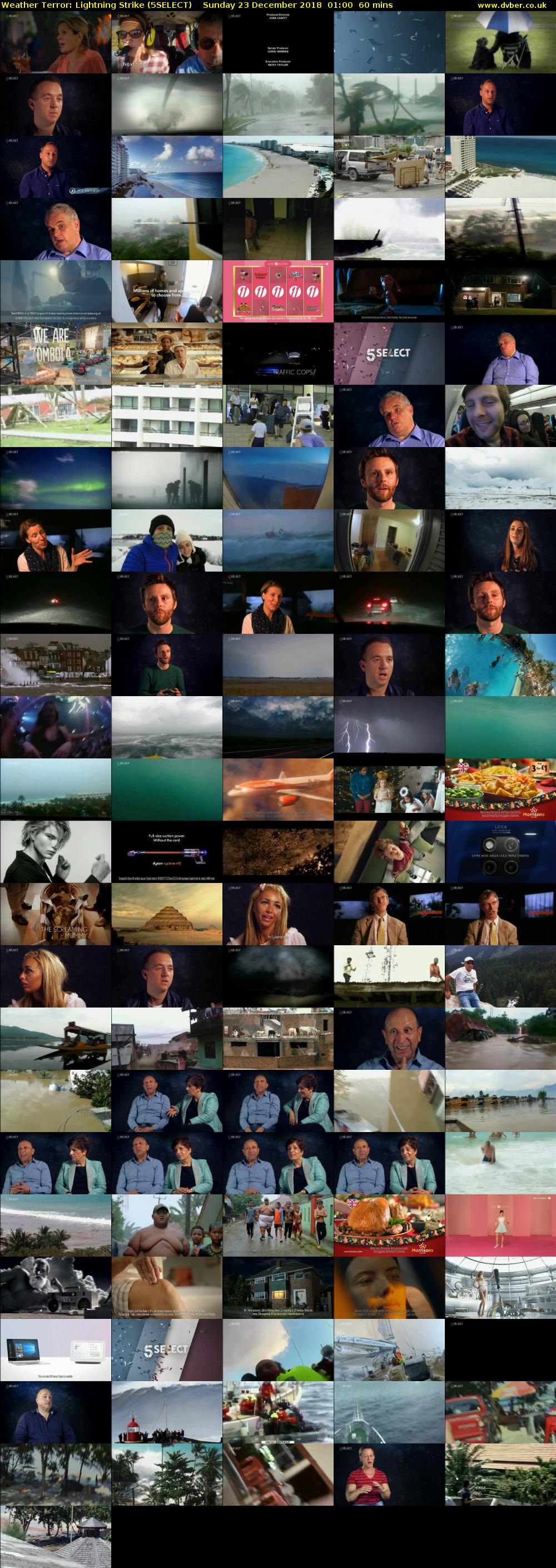 Weather Terror: Lightning Strike (5SELECT) Sunday 23 December 2018 01:00 - 02:00