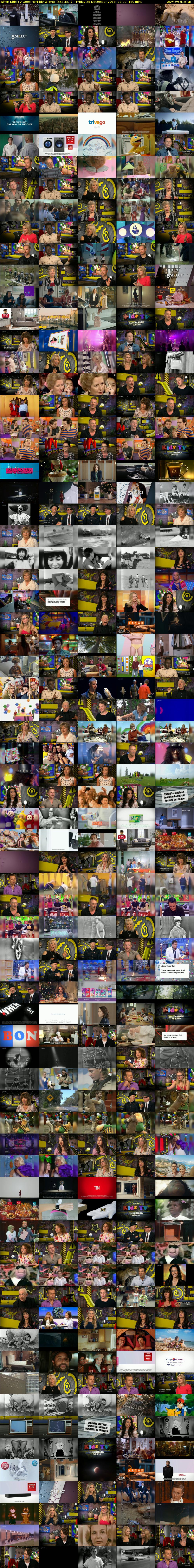 When Kids TV Goes Horribly Wrong  (5SELECT) Friday 28 December 2018 22:00 - 01:00