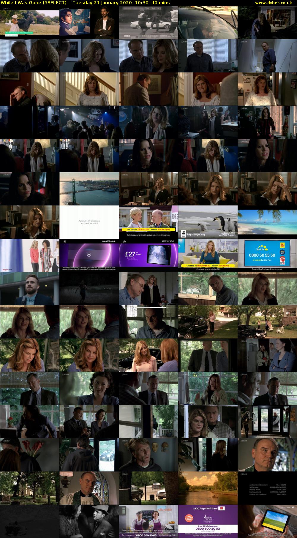 While I Was Gone (5SELECT) Tuesday 21 January 2020 10:30 - 11:10