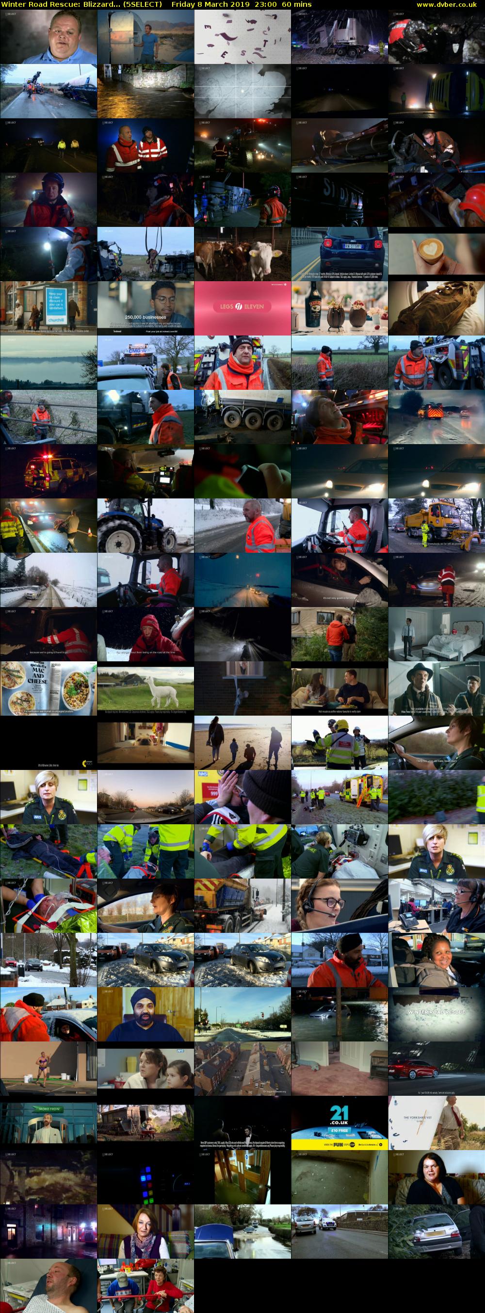 Winter Road Rescue: Blizzard... (5SELECT) Friday 8 March 2019 23:00 - 00:00