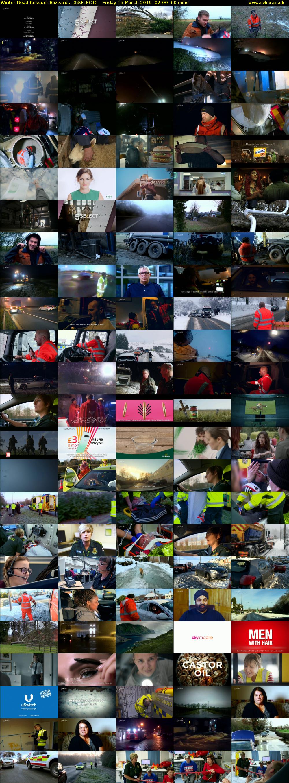 Winter Road Rescue: Blizzard... (5SELECT) Friday 15 March 2019 02:00 - 03:00