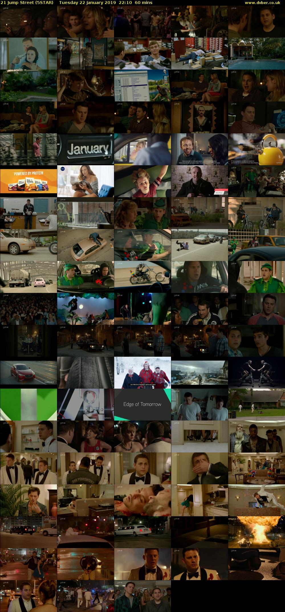 21 Jump Street (5STAR) Tuesday 22 January 2019 22:10 - 23:10