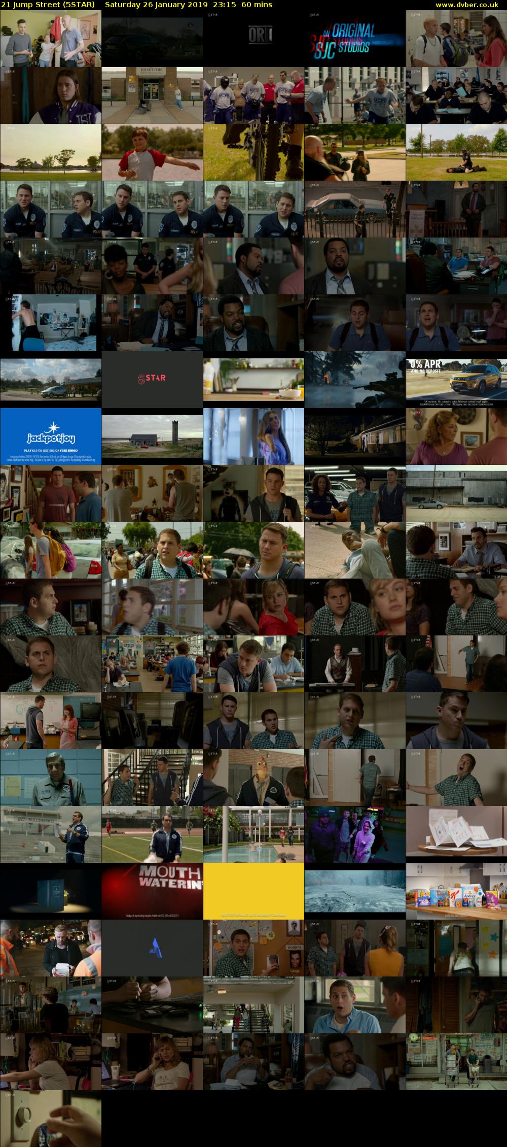 21 Jump Street (5STAR) Saturday 26 January 2019 23:15 - 00:15