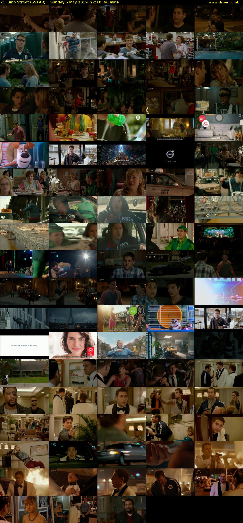 21 Jump Street (5STAR) Sunday 5 May 2019 22:10 - 23:10