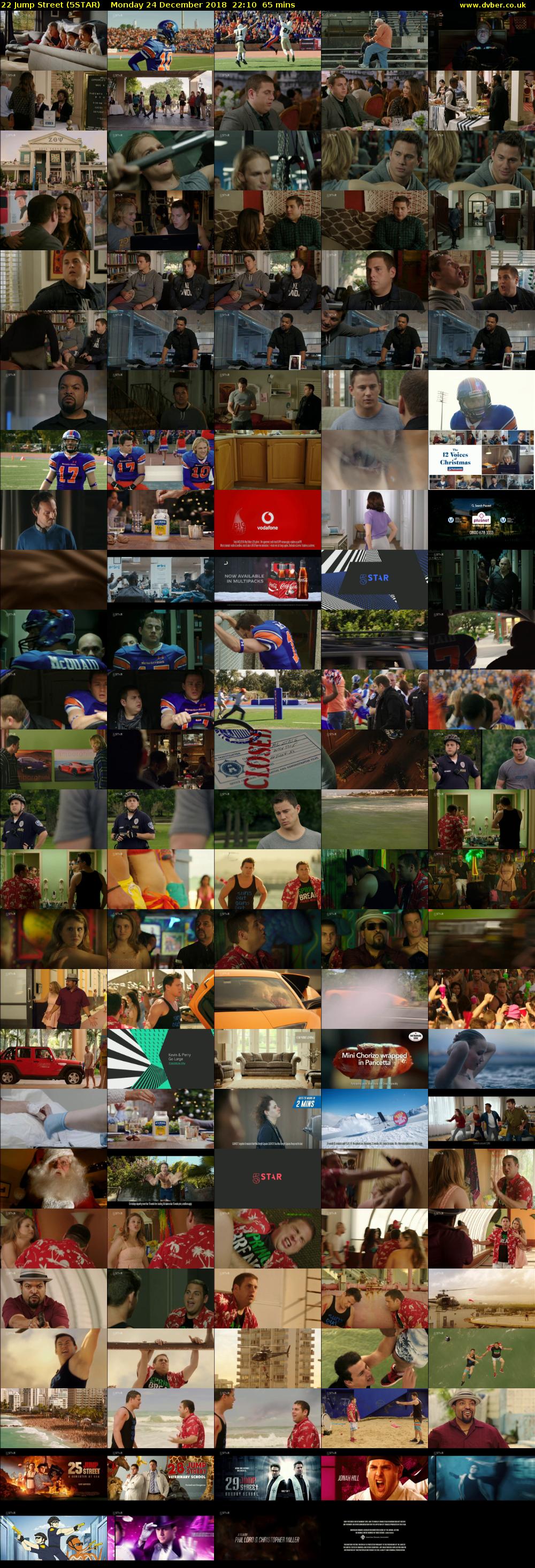 22 Jump Street (5STAR) Monday 24 December 2018 22:10 - 23:15